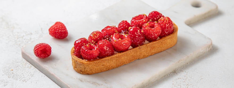 RASPBERRY CHEESECAKE TART 